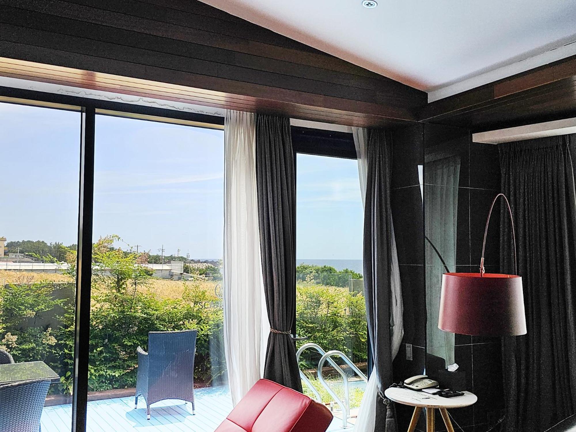 Jeju Hotel Scarboro Szogüpho Kültér fotó