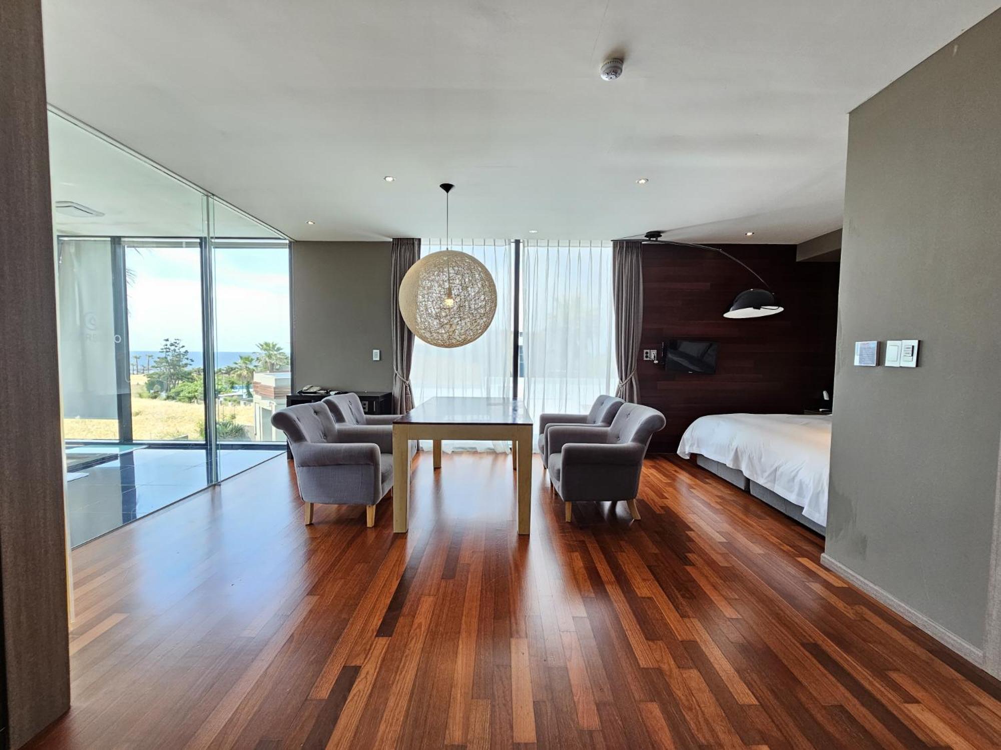 Jeju Hotel Scarboro Szogüpho Kültér fotó