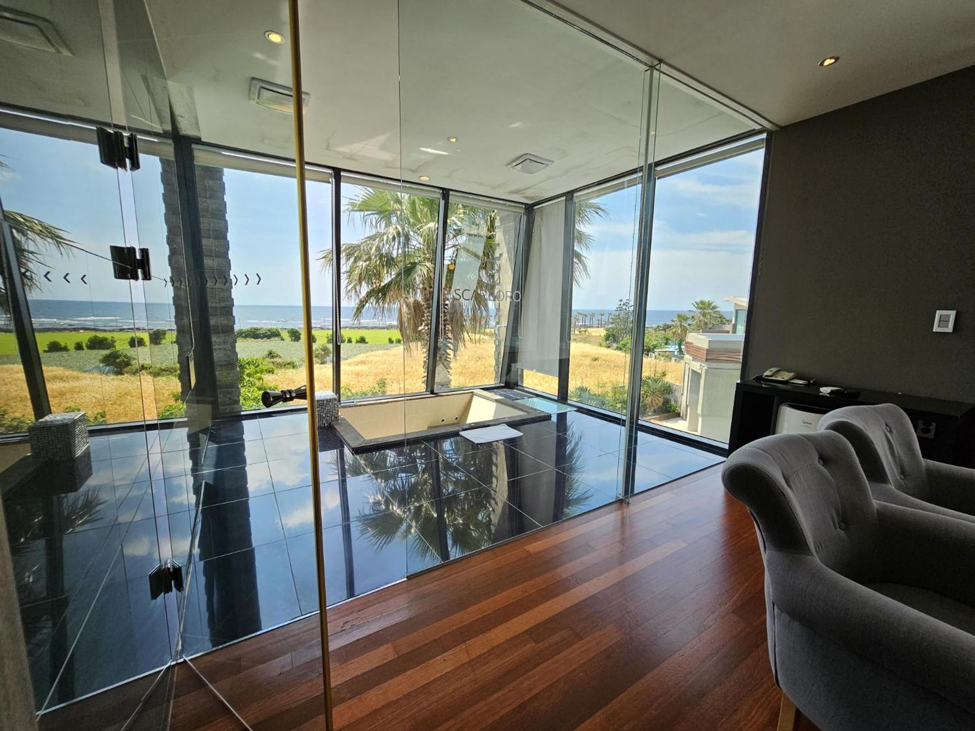 Jeju Hotel Scarboro Szogüpho Kültér fotó