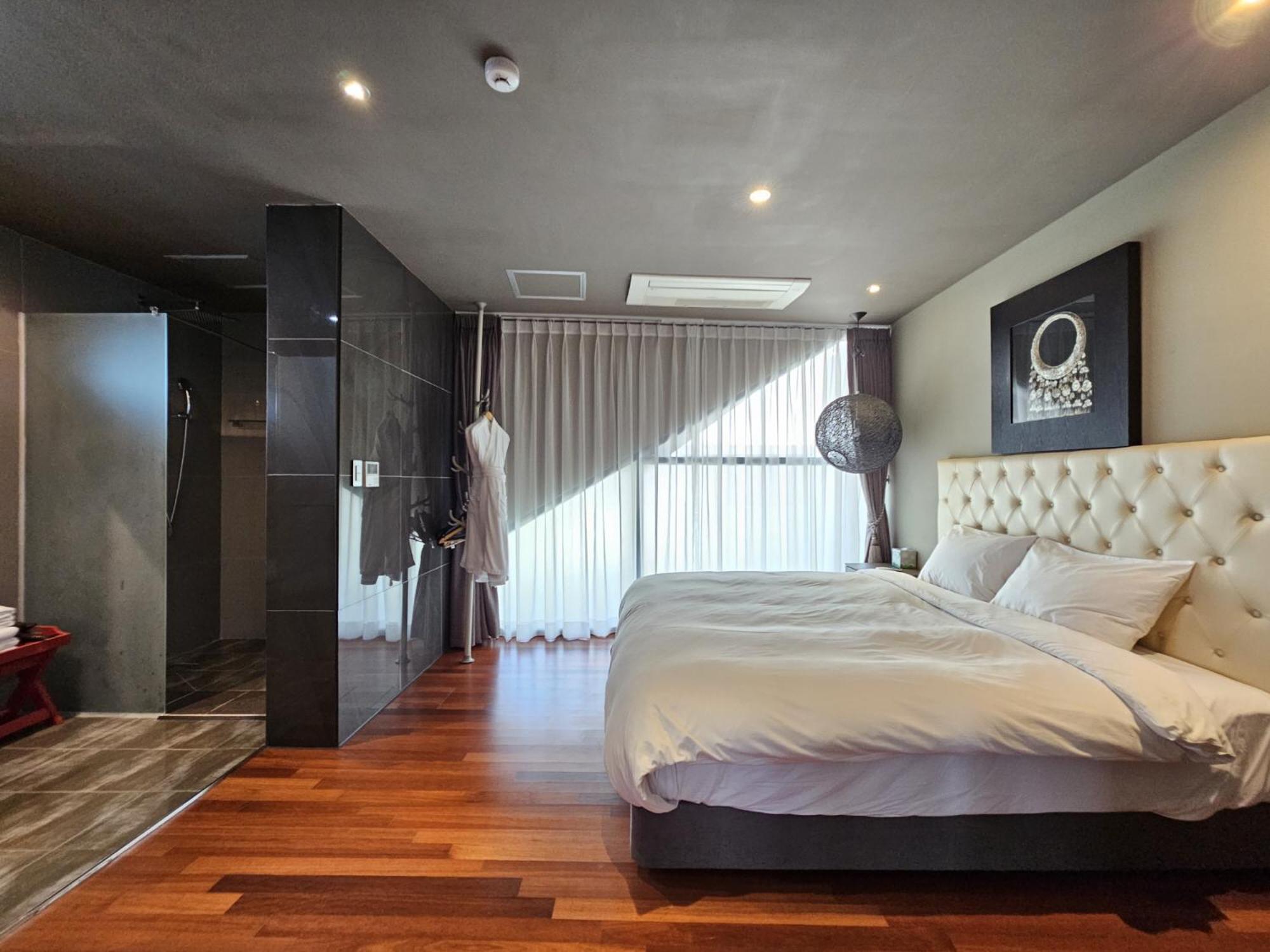 Jeju Hotel Scarboro Szogüpho Kültér fotó
